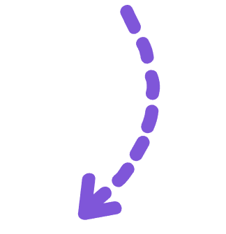 Step flow arrow